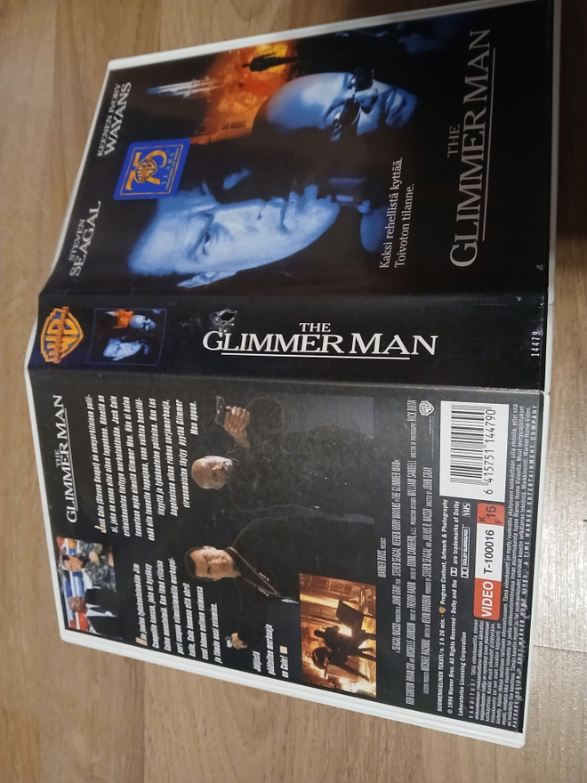 Glimmer man vhs