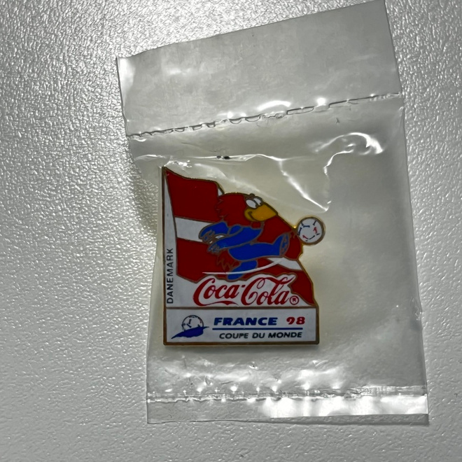 Coca-Cola Jalkapallo MM-98 maapinssi - Tanska
