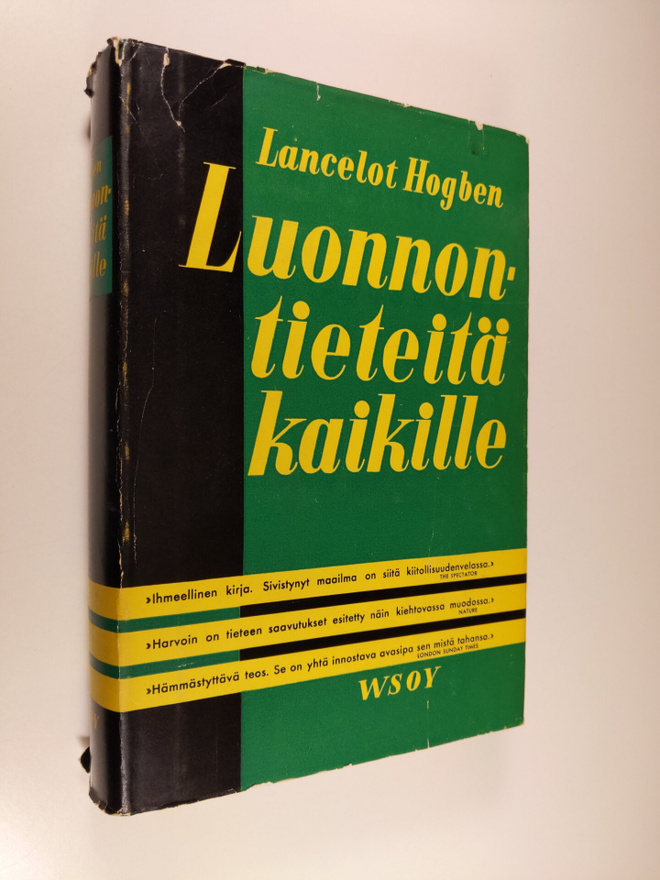 Lancelot Hogben : Luonnontieteitä kaikille