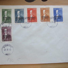 Itäkarjala Ryti sarja FDC kuorella Suvanto 1942 - pikkukuva 1