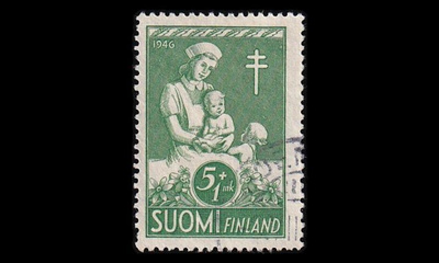 315 o Tuberkuloosi 5mk+1mk (1946)