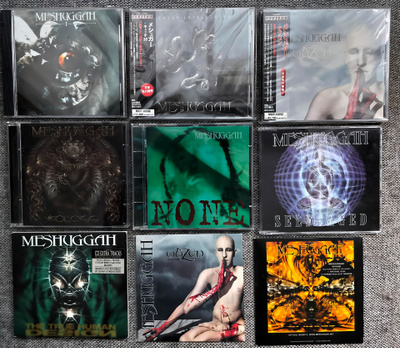 Spessumpi MESHUGGAHin CD- nippu