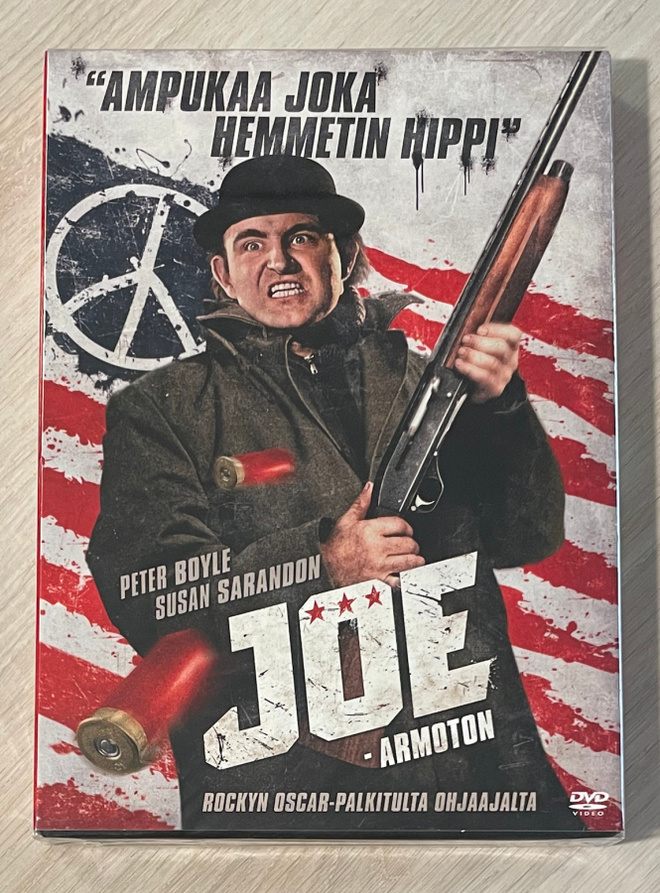 Joe - Armoton (1970) Peter Boyle & Susan Sarandon (UUSI)
