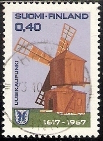 1967 Uusikaupunki 350 vuotta leimattu LaPe 620