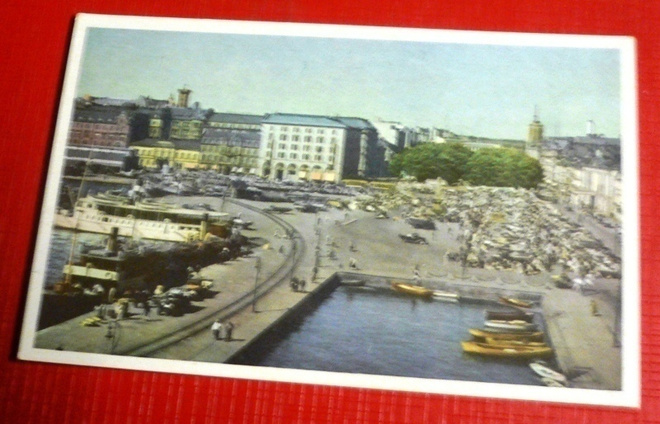 Helsinki  -  Kauppatori  / Vanhat autot  (K5)