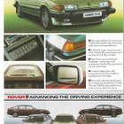 1982 Rover 3500 V8 jne jne esite - KUIN UUSI - 6 sivua - pikkukuva 1