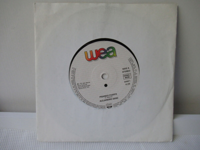 ALEJANDRO SANZ - PISANDO FUERTE 7" VINYL
