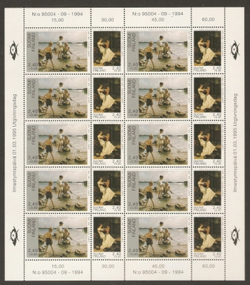 Suomi 1995 Pro Filatelia (Albert Edelfelt)
