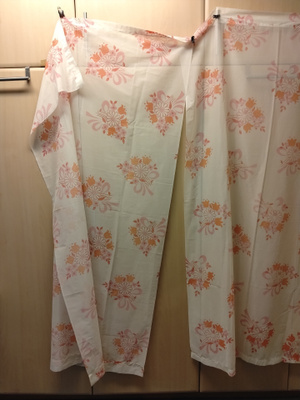 Vintage kukalliset valoverhot