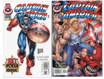 Captain America #1-11, 13 (Marvel Comics, 1996-1997) 