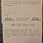 Hellas Jenkki - Jääkiekko purkkakuva nro 117 (1965) - pikkukuva 2