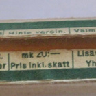 VANHA Tupakka Aski Klubi 77 Rettig Turku 1950-l - pikkukuva 2