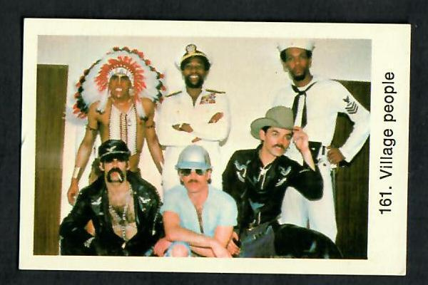 Keräilykuva - Village People 161.