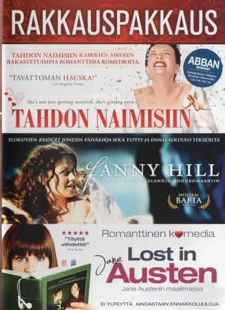 Tahdon Naimisiin/Fanny Hill  (3 DVD)
