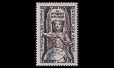 Ranska 1024 ** Metrijärjestelmä (1954)