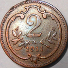 Austria. 2 heller 1911. - pikkukuva 2