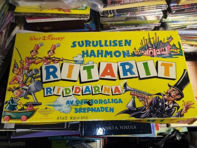 Noppapeli SURULLISEN HAHMON RITARIT 1964 WALT DISNEY