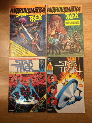 Star trek 2,4,/1974, 3/1981, 3/1982