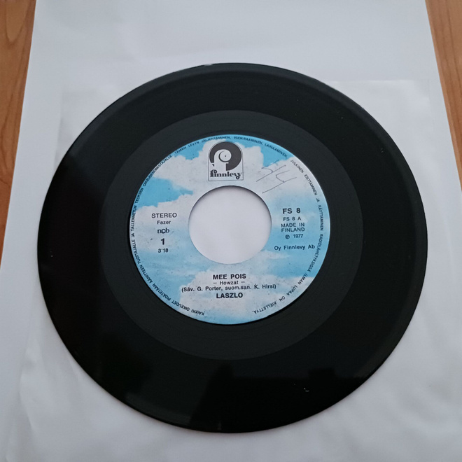 Laszlo – Mee Pois / Sulla Meni Boltsiin 7" 1977 Disco mint