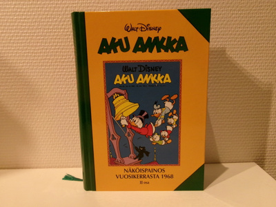 Aku Ankka Näköispainos vuosikerrasta 1968 Osa 2