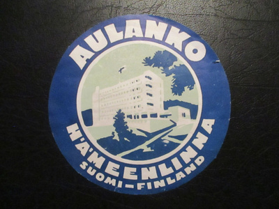 HOTELLI ETIKETTI AULANKO HÄMEENLINNA (K14-S65)
