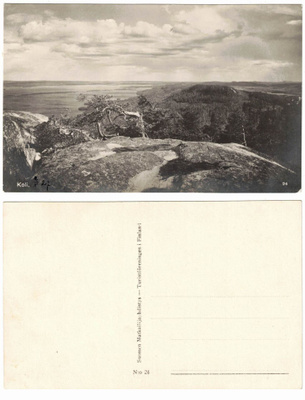 Vanha kortti, Koli, vuodelta 1927