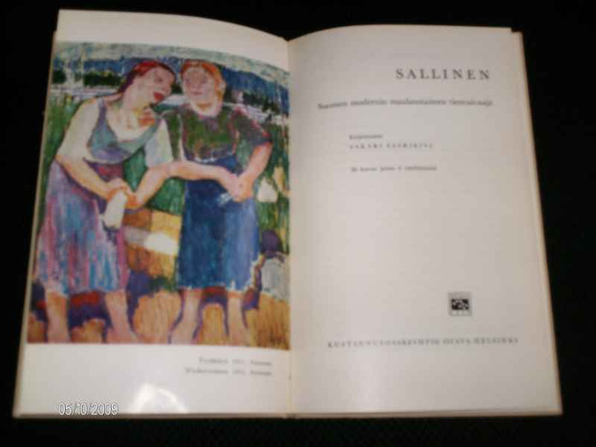 Sakari Saarikivi: Sallinen (1 p. 1960) Sis.pk:t