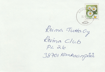 Postileima, Satelliittileima  SAUKKOLA