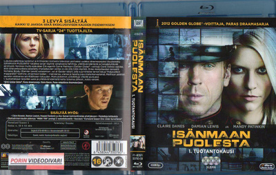Homeland 1 Kausi - Isänmaan Puolesta (21 115) k -FI- BLU-RAY