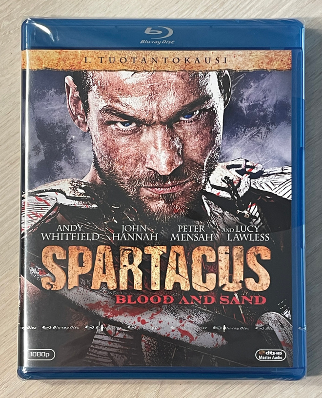 Spartacus: Blood and Sand (kausi 1) Blu-ray (UUSI)