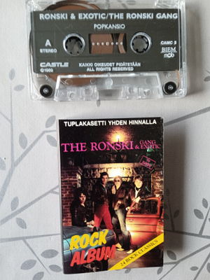 C-KASETTI: THE RONSKI & GANG EXOTIC : ROCK ALBUM