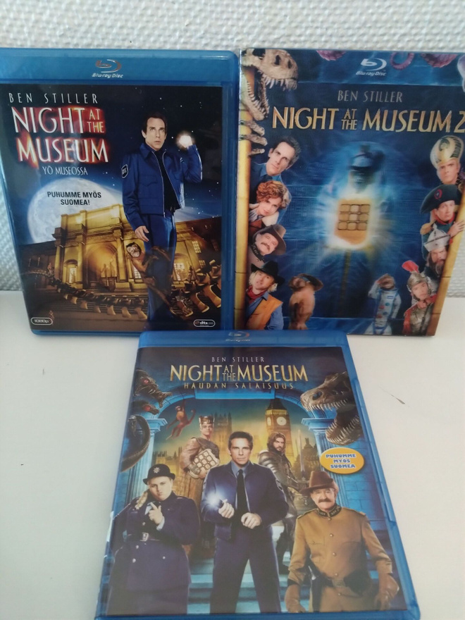Night at the Museum - Yö Museossa 1-3 (3x Blu-ray)