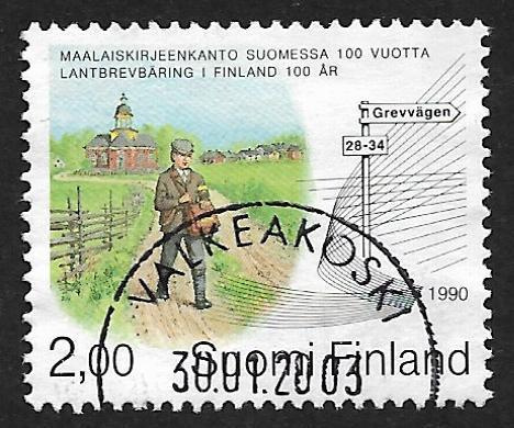 Maalaiskirjeenkanto 100v  1990 (LAPE 1110) O
