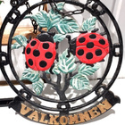 ISO VALURAUTAINEN "LEPPÄKERTUT" - VÄLKOMMEN KORISTE - pikkukuva 2
