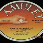 *12"Single* BOYCOTT Crazy 'bout Music / Breakin' Free - pikkukuva 3