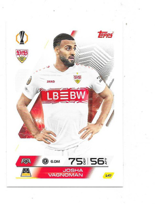2025-26 Topps Match Attax #147 Josha Vangnoman , Stuttgart