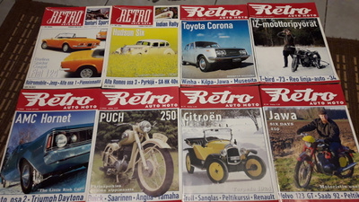 Retro auto moto lehdet
