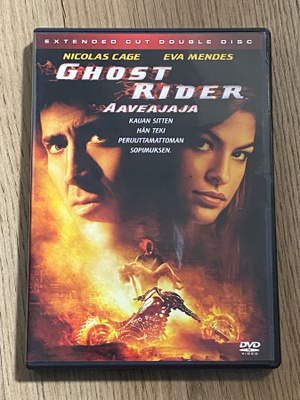 GHOST RIDER - AAVEAJAJA - DVD - EXTENDED CUT - MARVEL