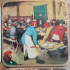Pieter Bruegel the Elder Lasinalusia 6kpl - pikkukuva 3