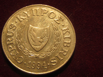 20 cents 1994. Kypros-Cyprus