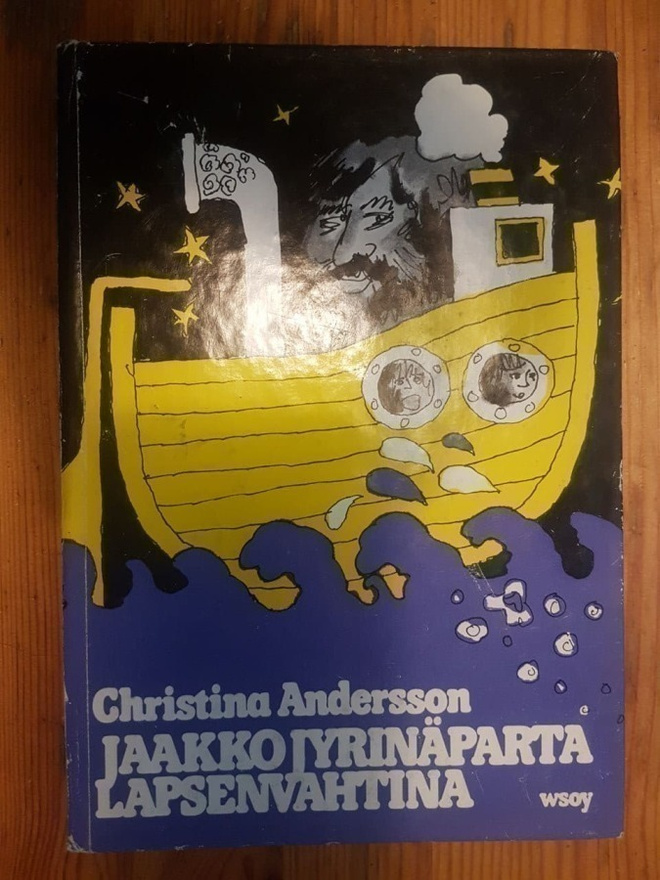 Jaakko Jyrinäparta lapsenvahtina