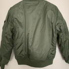 ALPHA INDUSTRIES BOMBER TAKKI KOKO XS - pikkukuva 3