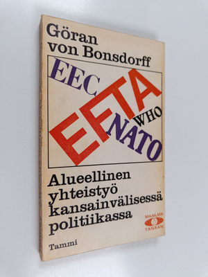 Göran von Bonsdorff : Alueellinen yhteistyö kansainvälise...
