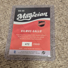 2025 2026 Blueline Series 1 Magician Vilmos Gallo 472/500 - pikkukuva 2