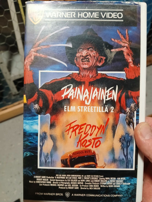 Painajainen elm streetillä 2 vhs