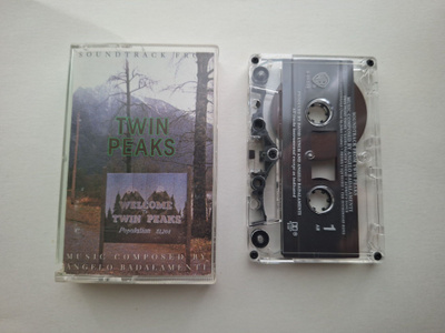 SOUNDTRACK FROM TWIN PEAKS - ANGELO BADALAMENTI c-kasetti