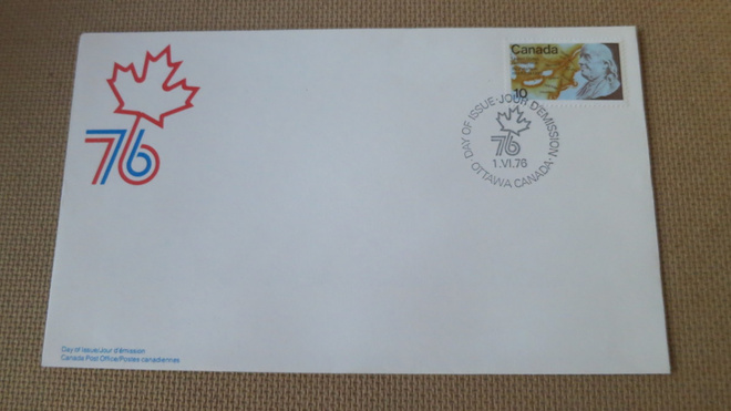 FDC Kanada 1976: Amerikan vallankumous 200 v.