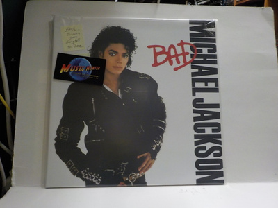 MICHAEL JACKSON - BAD EX+/M- EU 2009 180G LP
