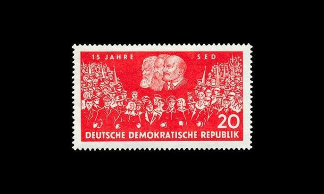 DDR 821 ** Sosialistinen puolue 15v (1961)