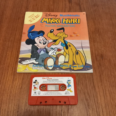 Disneyn musiikkisatu – Pluton sankariteko – kirja & kasetti